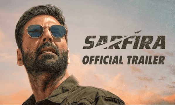 Sarfira Theatrical Trailer poster